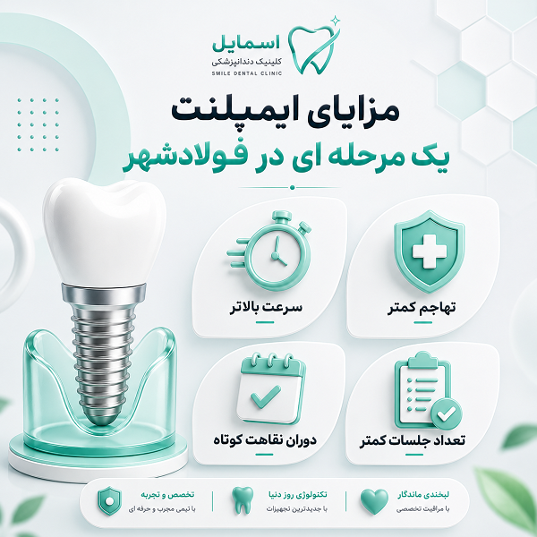 ایمپلنت یک مرحلهای چیست؟